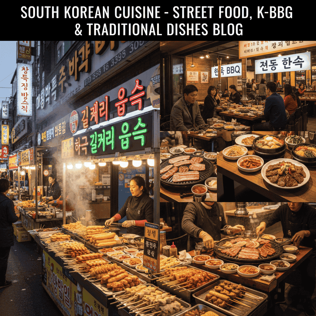 South Korean Cuisine – Street Food, K-BBQ & Traditional Dishes Fly-For-Holidays
