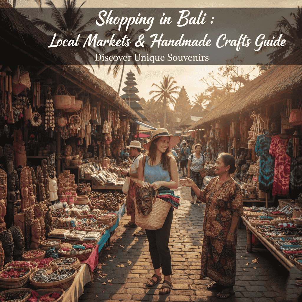 Shopping in Bali Local Markets Handmade Crafts & Souvenir Guide Fly-For-Holidays