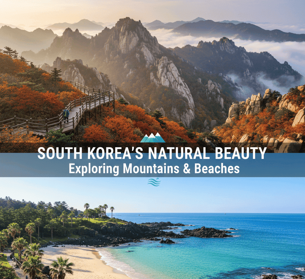South Korea’s Natural Beauty: Exploring Mountains & Beaches Fly-For-Holidays